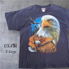 【USA製】ビンテージ古着 90s イーグル Tシャツ
