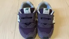 New Balance キッズスニーカー 313 パープル　15.5cm