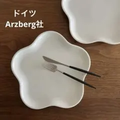 未使用品！ドイツ　Arzberg 花形プレート2枚セットのサムネイル