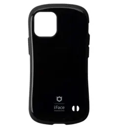 iFace iPhone 12 mini用ハードケース ブラック 黒