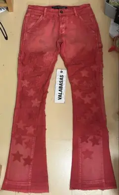 VALABASAS バラバサス ピンクスキニーフレアデニム 30 新品 - メルカリ