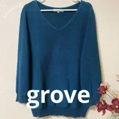 grove サマーニット　Ｌのサムネイル