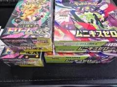 ポケモンカード ムニキスゼロ2箱　MEGAドリームex2箱　シュリンク付き