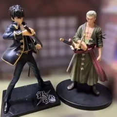 ワンピース ゾロ +銀魂　土方　フィギュアセット