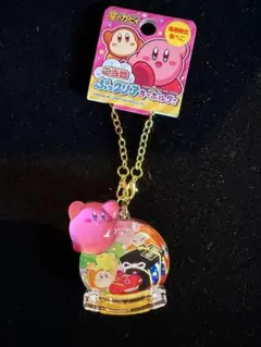 星のカービィ　ご当地　キーホルダー　ぷっクリア　赤べこ　福島限定