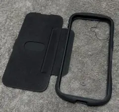 iFace Reflection 手帳型ケース ブラック