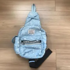 すみっコぐらし ボディバッグ 水色