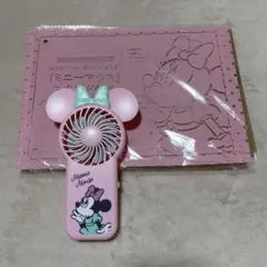 ゼクシィ8月号 Disney ミニーマウス スタンド付き ハンディ扇風機