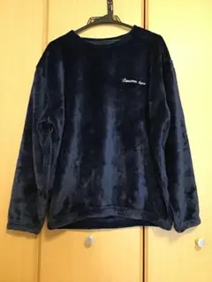 ネイビー フリース トレーナー・パンツセット　2XL