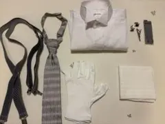 新郎小物　シャツセット　Ｓサイズ　ウエディング