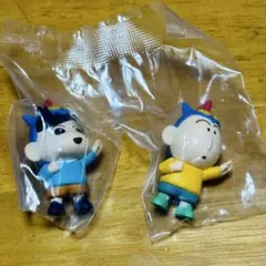 クレヨンしんちゃん みんなでおそろい！マスコット　ボーちゃんとかざまくんセット