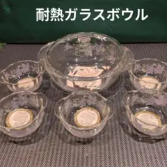 耐熱ガラスボウルセット 大1 小5　パイレックス　岩城硝子のサムネイル
