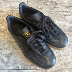 ［未使用］adidas GAZELLE インドア　本革レザー　23cm