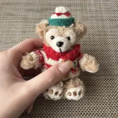 ダッフィー クリスマス ぬいぐるみキーホルダー