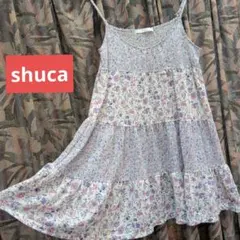 shuca/ティアードチュニックキャミワンピース