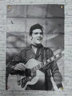 ELVIS PRESLEY エルヴィス・プレスリー ロカビリー 額付きポスター