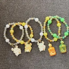 カラフルビーズブレスレット　キッズ