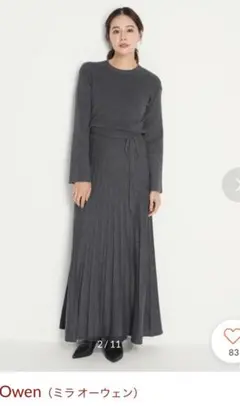ミラオーウェン ロングワンピース
