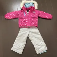 女の子　スノーウェア　100 ピンク