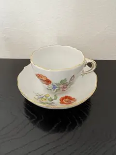 Meissen マイセン カップ＆ソーサー 花柄