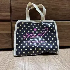 【美品】ビニールバッグ muveil ミュベール　インバッグ　メイクバッグ