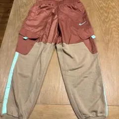 Nike 長ズボン 150 (M) ブラウン/ベージュ