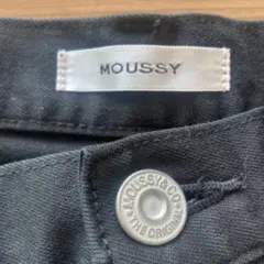MOUSSY ブラックデニム❣️26