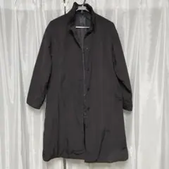 無印良品 ナイロン コート 撥水　ブラック