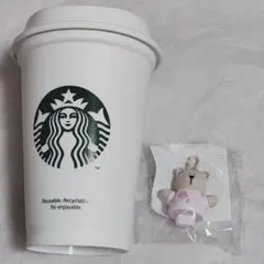スタバ☆リユーザブルカップ&専用ドリンクホールキャップ ☆さくら2022