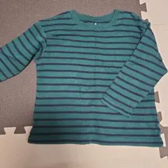 UNIQLO 長袖ボーダーTシャツ110cm