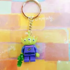 エイリアン★リトルグリーンメン★トイストーリー★ブロックキーホルダー★アメキャラ