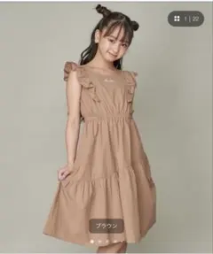 【新品未使用】JENNI love ワンピース　140cm