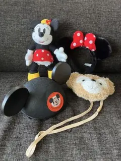 ミニーマウス/ダッフィー/ミッキーマウス/ドナルドダック ディズニーグッズ 5点