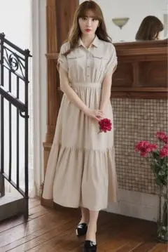 ハーリップトゥ Herlipto Noble Shirt Dress - メルカリ