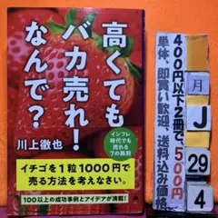 高くてもバカ売れ！ 川上徹也 SB新書