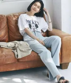 〈GOOD ROCK SPEED〉MICKEY Tシャツ オフホワイト