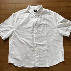 H&M メンズ 半袖 白 シャツ XLのサムネイル