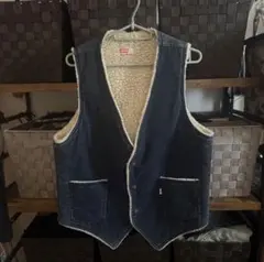 Levi's M コーデュロイ ベスト ダークブルー