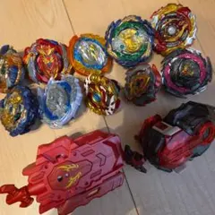 初代 ベイブレード まとめ売り 23個セット ランチャー付き 名前記入あり 初代 ベイブレード まとめ売り 23個セット ランチャー付き 名前記入