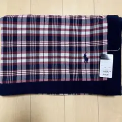 未使用タグ付き ラルフローレン ブラックウォッチエプロン 綿100
