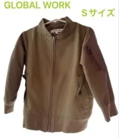 GLOBAL WORK キッズ　ブルゾン カーキ Sサイズ