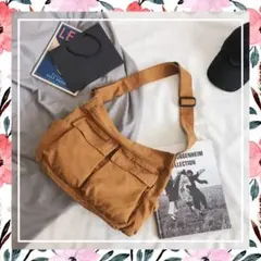 最終セール！即購入OK✧ キャンバス バッグ ショルダーバッグ 斜め掛け