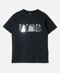 Account DIORパロディ ロゴTシャツ ブラック