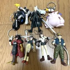 ファイナルファンタジー キーホルダー　 クラウド　シド　ユフィ　ティファ　等