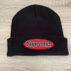 Supreme ニットキャップ　ブラック