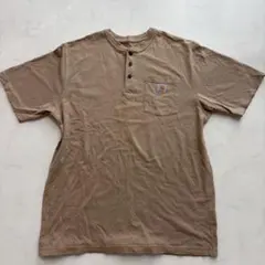 Carhartt Tシャツ ヘンリーネック XL相当（A511）