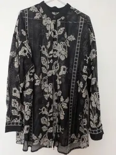 ameri MEDI CROSS STITCH LIKE SHIRTのサムネイル