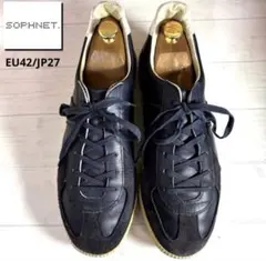 SOPHNET. ■レザースニーカー✨ジャーマントレーナー BW SPORT