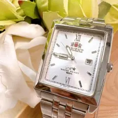ORIENT スリースター PMAA-C2 自動巻 レトロ 稼働品 白文字盤 - メルカリ