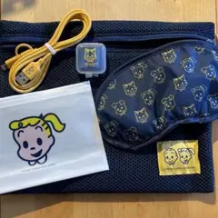 OSAMU GOODS 防災・旅行用5点セット ネイビー　リンネル11月号付録